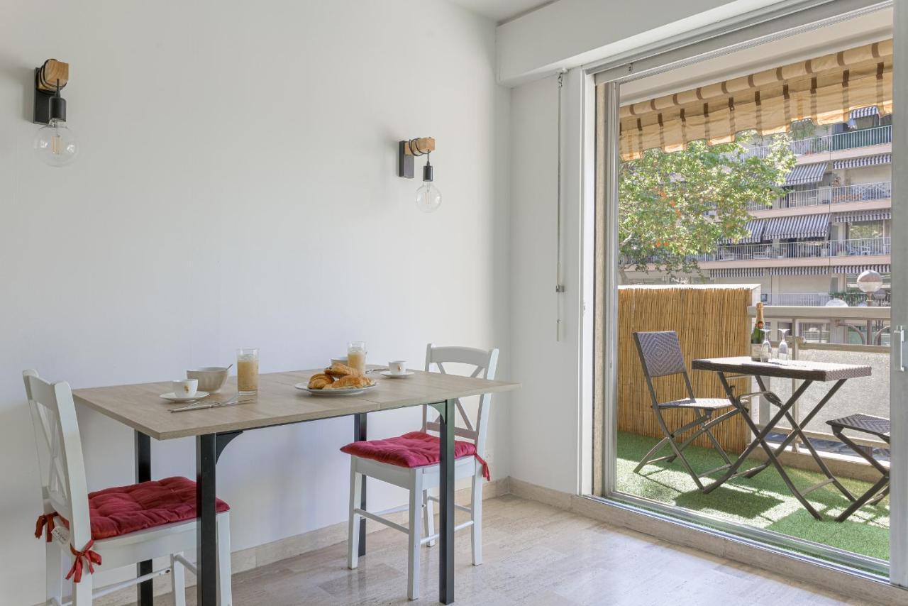 Cosy Studio - Centre Cannes - Terrasse - Clim - Wifi Extérieur photo